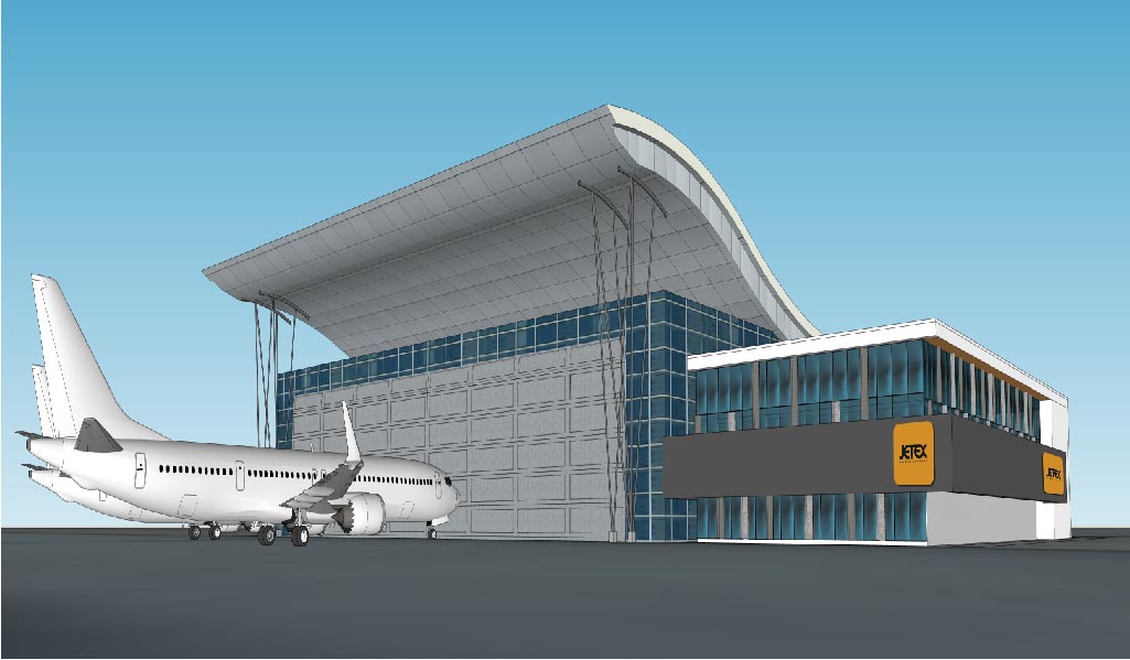 DWC VIP Aircraft Hangar Facility (G+1)